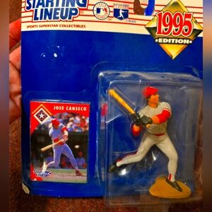 Starting Lineup 1995 Edition Jose Canseco Unopened Texas Rangers